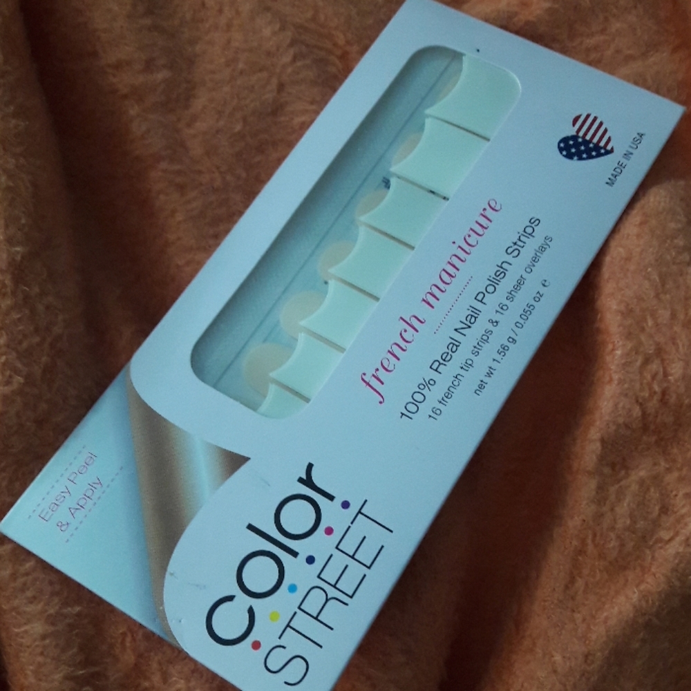 2/$18 color street nails city of love french white - Picture 2 of 2